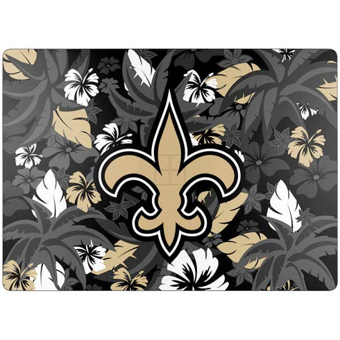 NFL New Orleans Saints Tropical Print Surface Laptop 7 15in Skin