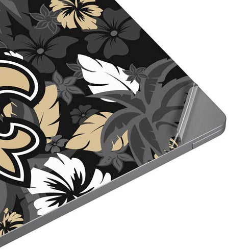 NFL New Orleans Saints Tropical Print Laptop Skins
