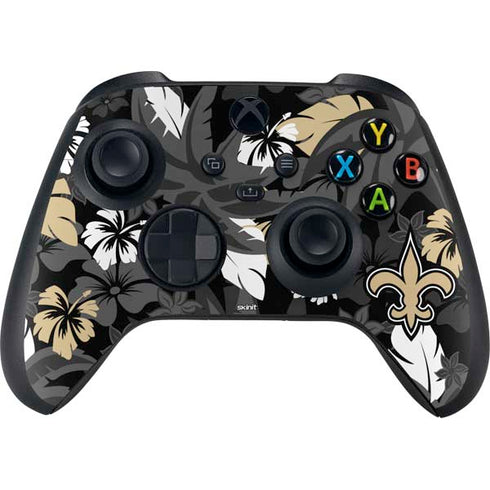 NFL New Orleans Saints Tropical Print Xbox Series X Bundle Skin