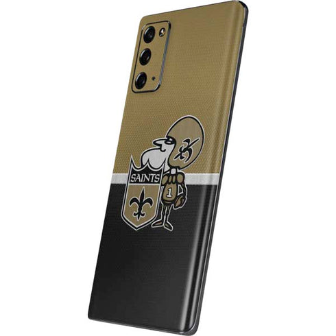 NFL New Orleans Saints Vintage Galaxy Note20 5G Skin