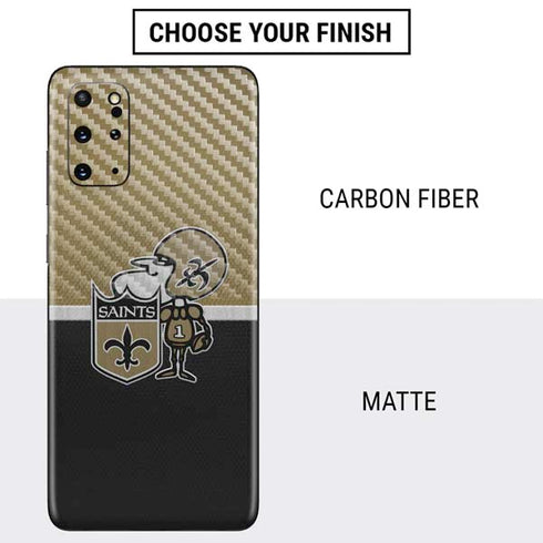 NFL New Orleans Saints Vintage Galaxy S20 Plus Skin