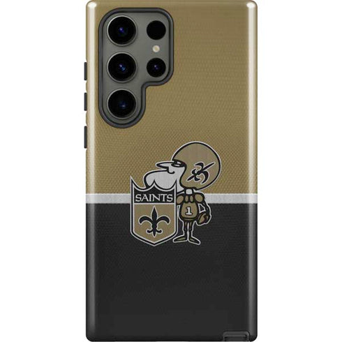 NFL New Orleans Saints Vintage Galaxy S23 Ultra Pro Case