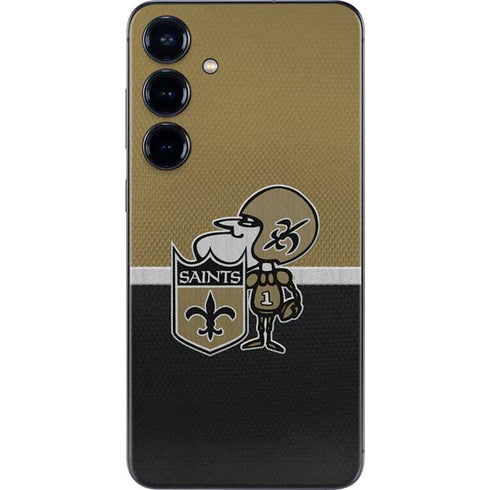 NFL New Orleans Saints Vintage Galaxy S25 Skin