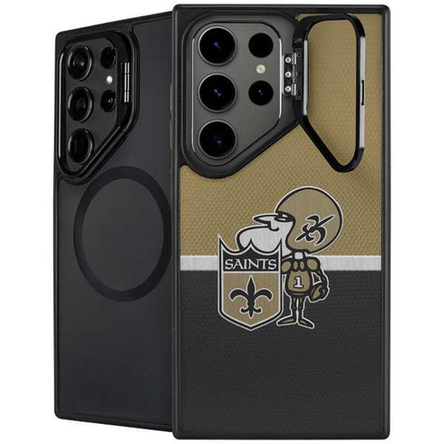 NFL New Orleans Saints Vintage Galaxy S24 Ultra Kickstand Case