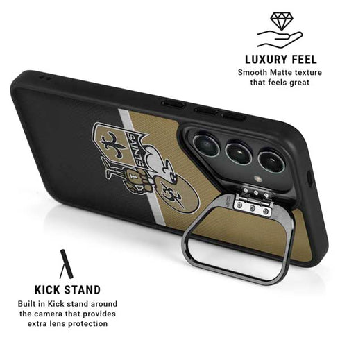 NFL New Orleans Saints Vintage Galaxy S25 Ultra Kickstand Case