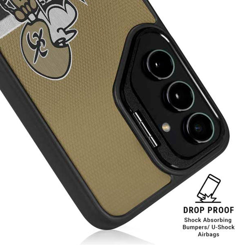 NFL New Orleans Saints Vintage Galaxy S24 Ultra Kickstand Case