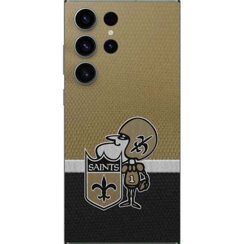 NFL New Orleans Saints Vintage Galaxy S25 Ultra Skin