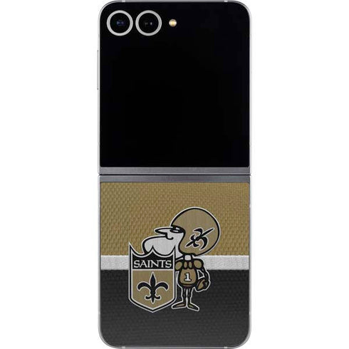 NFL New Orleans Saints Vintage Galaxy Z Flip6 Skin