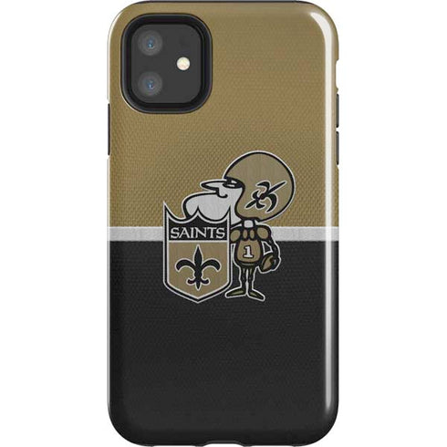 NFL New Orleans Saints Vintage iPhone 11 Impact Case