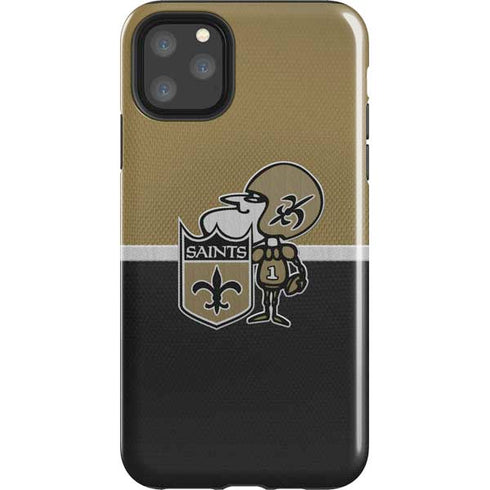 NFL New Orleans Saints Vintage iPhone 11 Pro Max Impact Case