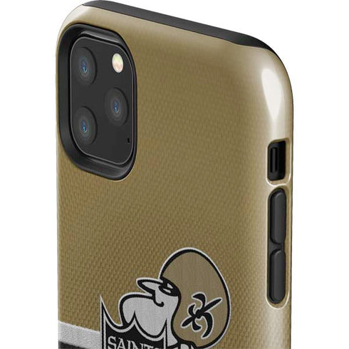 NFL New Orleans Saints Vintage iPhone 11 Pro Max Impact Case