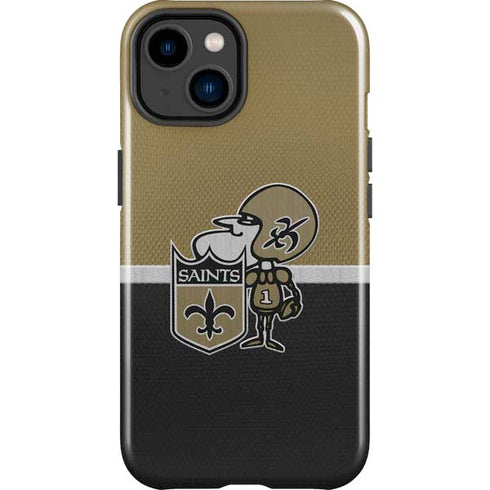 NFL New Orleans Saints Vintage iPhone 15 Impact Case