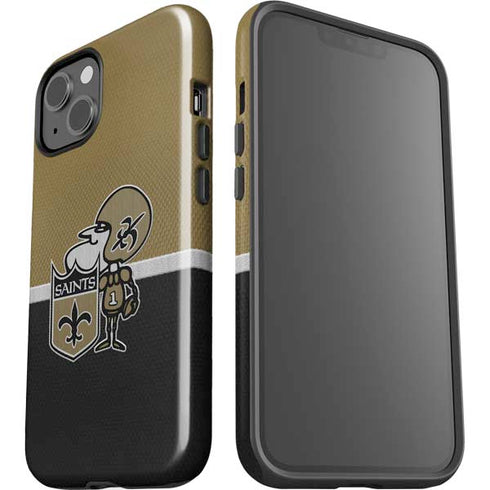NFL New Orleans Saints Vintage iPhone 15 Impact Case