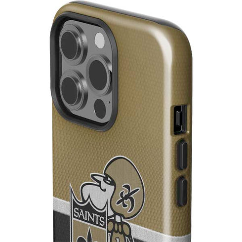 NFL New Orleans Saints Vintage iPhone 15 Pro Impact Case