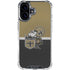 NFL New Orleans Saints Vintage iPhone 16 Clear Case