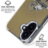 NFL New Orleans Saints Vintage iPhone 16 Clear Case