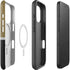 NFL New Orleans Saints Vintage iPhone 16 Pro Magsafe Impact Case
