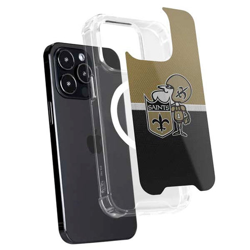 NFL New Orleans Saints Vintage iPhone 16 Pro Max MagSafe Case