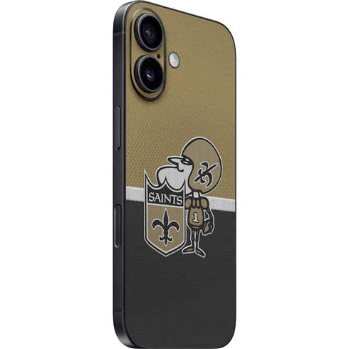 NFL New Orleans Saints Vintage iPhone 16 Skin