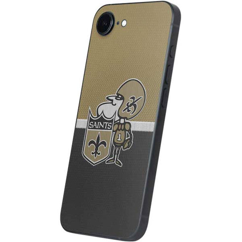 NFL New Orleans Saints Vintage iPhone 16e Skin