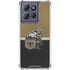 NFL New Orleans Saints Vintage Moto G 5G (2025) Clear Case