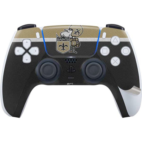 NFL New Orleans Saints Vintage PS5 Pro Bundle Skin