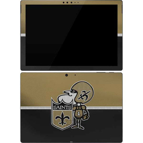 NFL New Orleans Saints Vintage Surface Pro 7 Skin