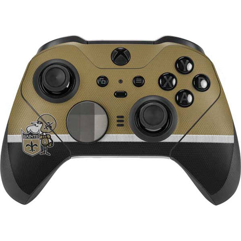 NFL New Orleans Saints Vintage Xbox Elite Wireless Controller Series 2 Skin