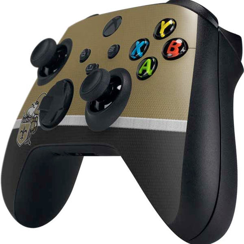 NFL New Orleans Saints Vintage Xbox Series X Controller Skin