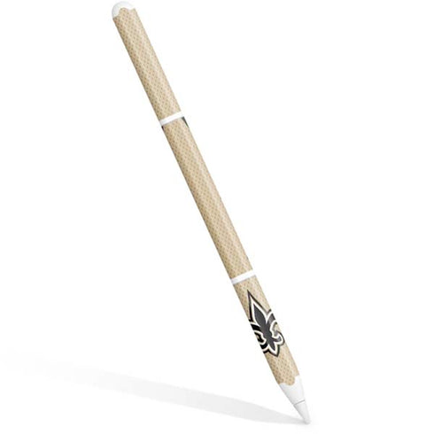 NFL New Orleans Saints Zone Block Apple Pencil (2nd Gen 2019) Skin