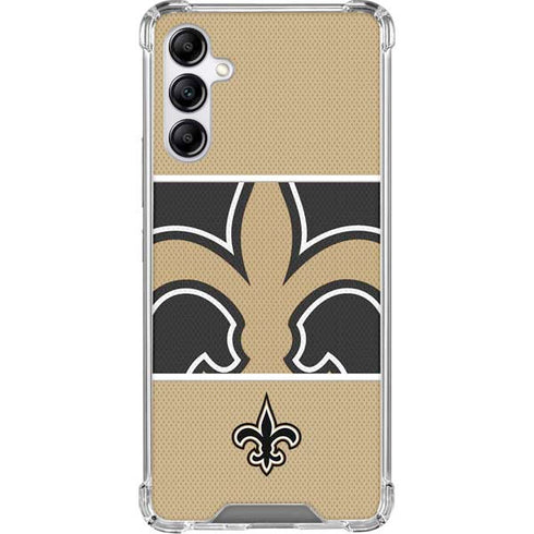 NFL New Orleans Saints Zone Block Gabb Phone 4 Clear Case