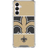 NFL New Orleans Saints Zone Block Galaxy A16 5G Clear Case