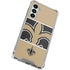 NFL New Orleans Saints Zone Block Galaxy A16 5G Clear Case