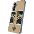 NFL New Orleans Saints Zone Block Galaxy A35 5G Clear Case