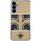 NFL New Orleans Saints Zone Block Galaxy A55 5G Clear Case