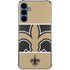 NFL New Orleans Saints Zone Block Galaxy A55 5G Clear Case