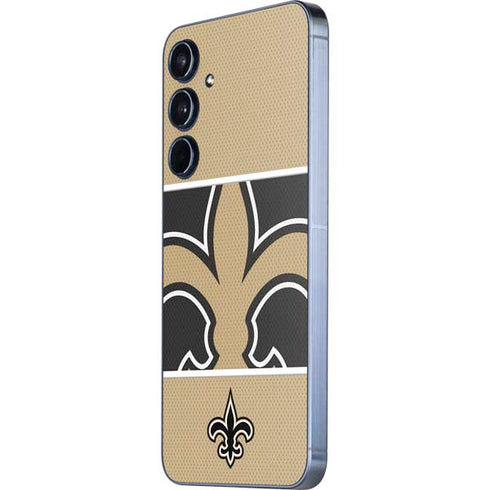 NFL New Orleans Saints Zone Block Galaxy A55 5G Skin