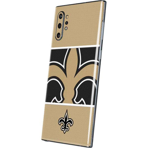 NFL New Orleans Saints Zone Block Galaxy Note 10 Plus Skin
