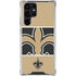 NFL New Orleans Saints Zone Block Galaxy S23 Ultra Clear Case