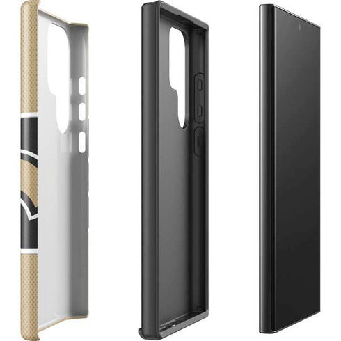 NFL New Orleans Saints Zone Block Galaxy S25 Ultra Impact Case