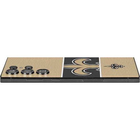 NFL New Orleans Saints Zone Block Galaxy S25 Ultra Skin
