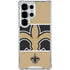 NFL New Orleans Saints Zone Block Galaxy S25 Ultra Clear Case