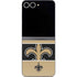 NFL New Orleans Saints Zone Block Galaxy Z Flip6 Skin