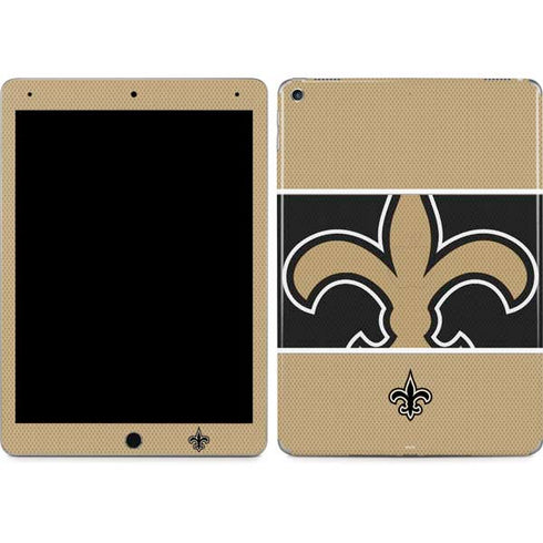 NFL New Orleans Saints Zone Block iPad Skins