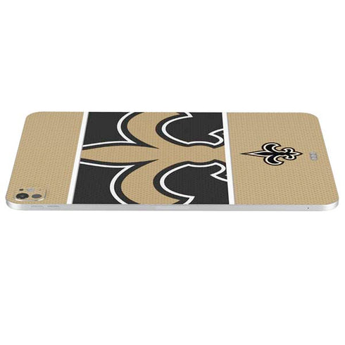 NFL New Orleans Saints Zone Block iPad Pro 13in M4 (2024) Skin