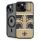 NFL New Orleans Saints Zone Block iPhone 13 Kickstand Case