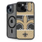 NFL New Orleans Saints Zone Block iPhone 14 Kickstand Case