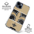 NFL New Orleans Saints Zone Block iPhone 15 Clear Case