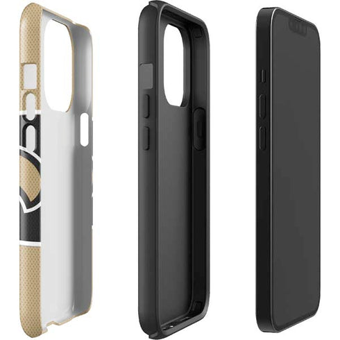 NFL New Orleans Saints Zone Block iPhone 15 Pro Impact Case