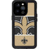 NFL New Orleans Saints Zone Block iPhone 15 Pro Waterproof Case